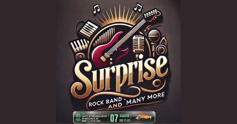 SURPRISE BAND – Rock Band… and many more!